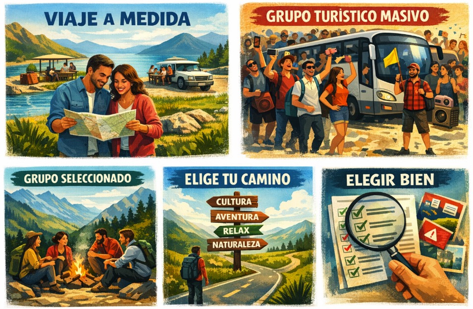 Guía definitiva para no equivocarte de viaje: Formatos, grupos y la letra pequeña de la convivencia